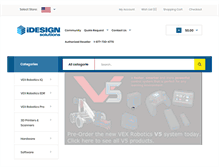 Tablet Screenshot of idesignsol.com